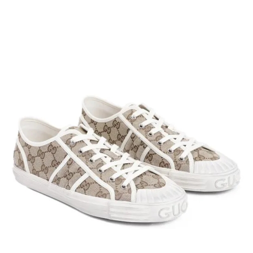 Gucci Julio Gg Sneakers Neutrals lage-top sneaker