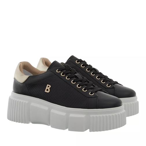 Bogner Shanghai 1 B Black-Platinum Platform Sneaker