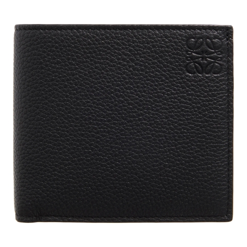 Loewe Bifold Coin Wallet Black Tvåveckad plånbok