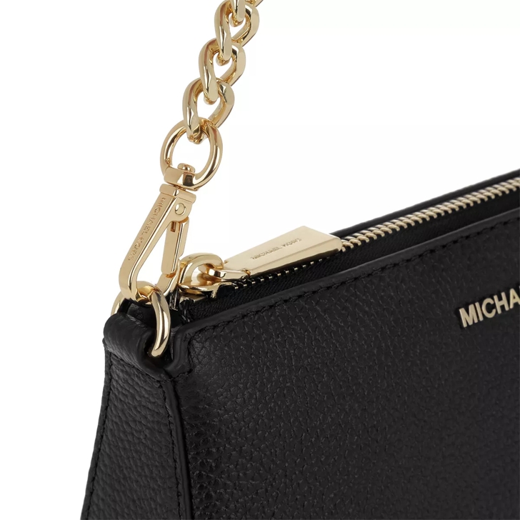 Michael Kors Md Chain Pouchette Black Pochette