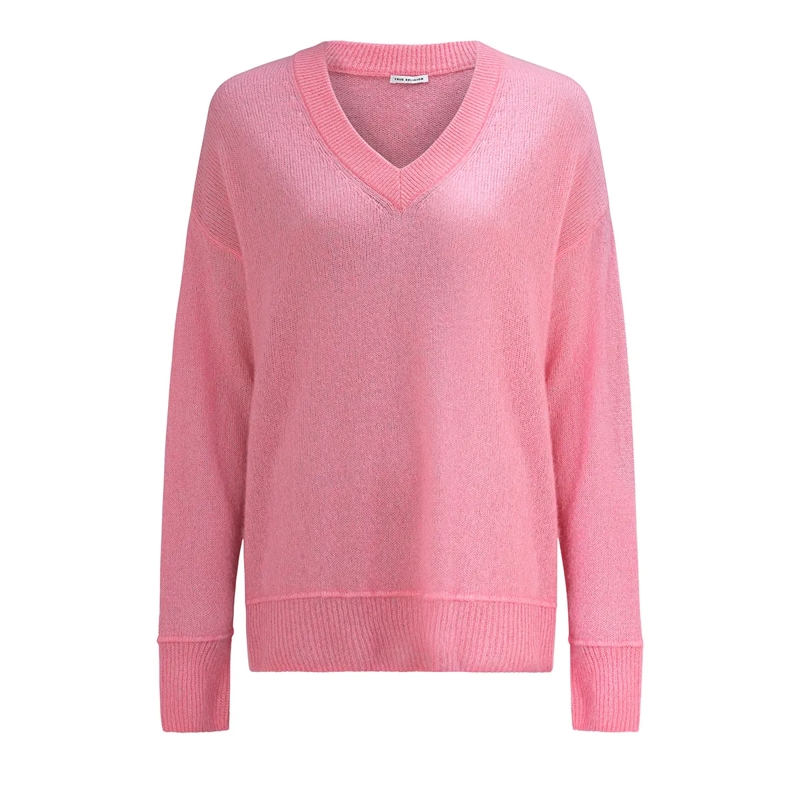 True Religion  Pullover V-Neck AMARA pink