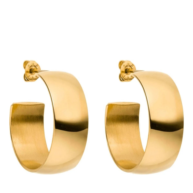 Purelei Ohrstecker Creolenpaar Glowing gold