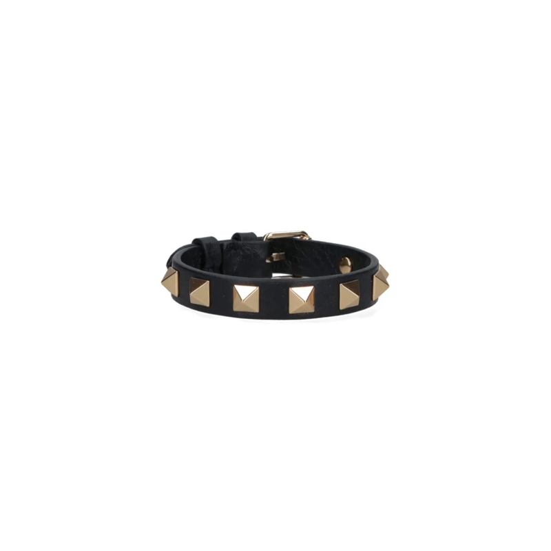 Valentino Garavani Armband Black "Rockstud" Bracelet Not Applicable