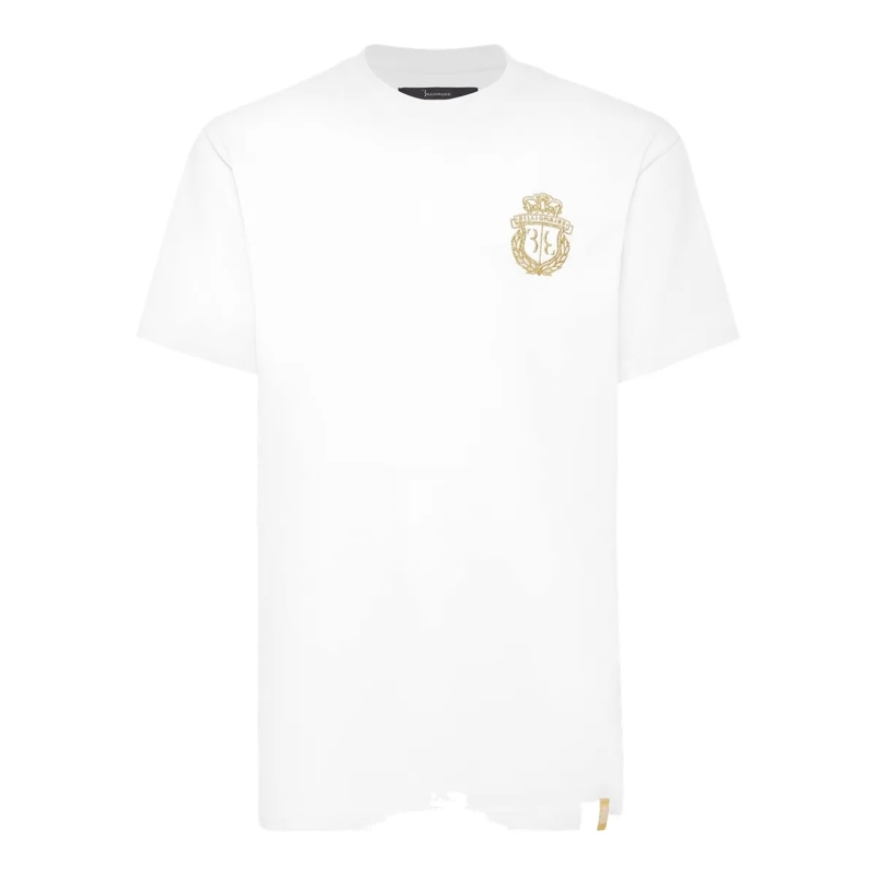 BILLIONAIRE T-Shirt T-Shirt Crest weiss