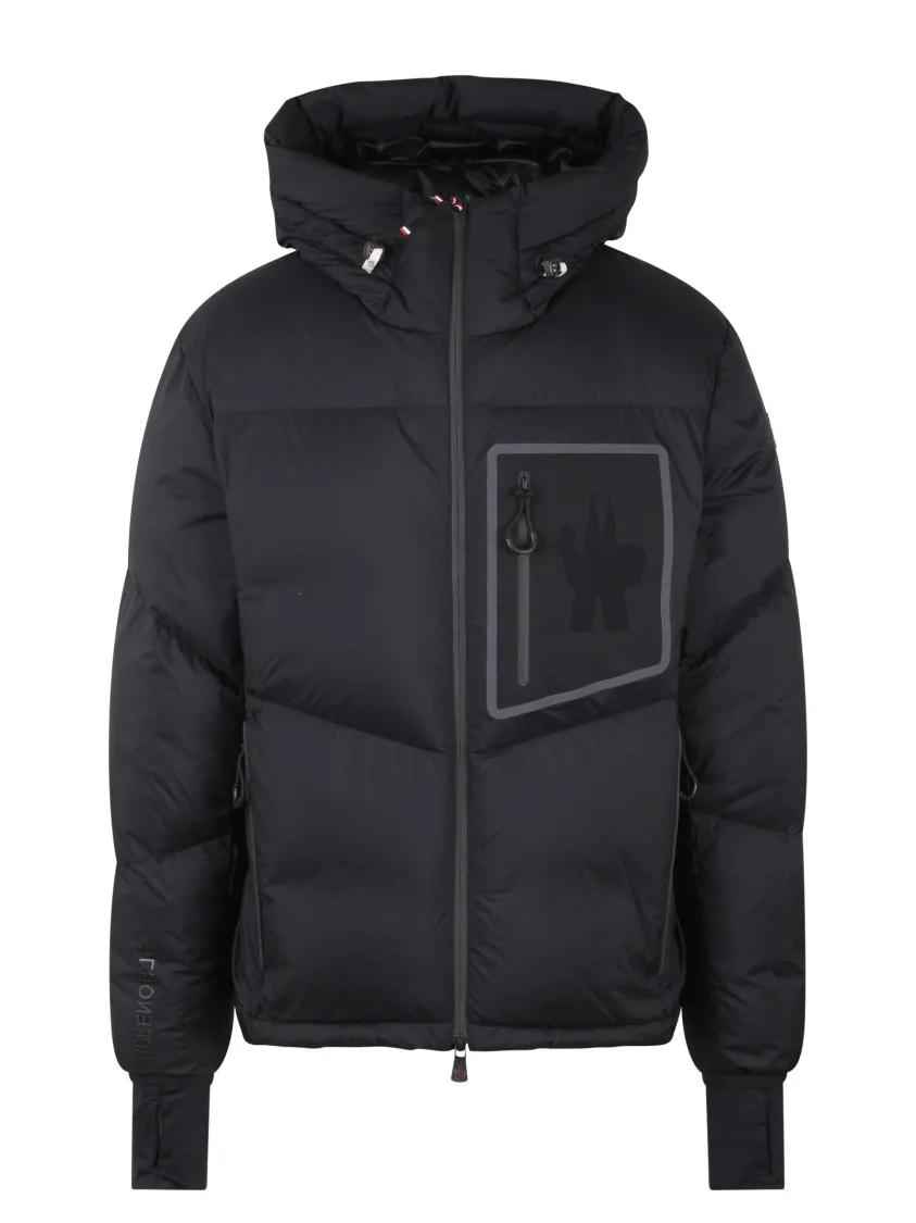 Moncler - Mandres Hooded Padded Jacket - Größe 2 - schwarz