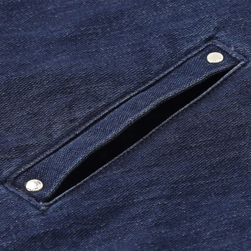 Raffaello Rossi Veste de transition Jeansjacke aus Baumwoll-Mix blau(Image 4)