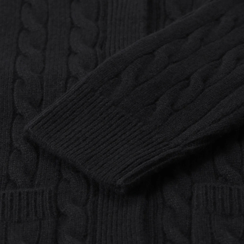 Valentino Garavani Cardigan Strickjacke aus Kaschmir schwarz(Image 6)