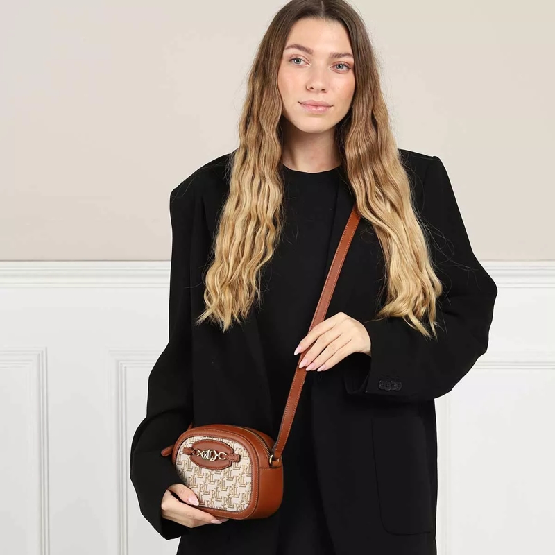 Lauren Ralph Lauren Crossbody Bag Jordynn Crossbody Medium Khaki Lauren Tan(Image 2)