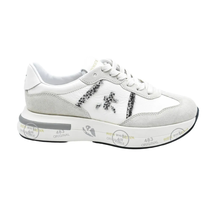 Premiata Lage-top sneaker White Low-Top Sneakers With Sole White