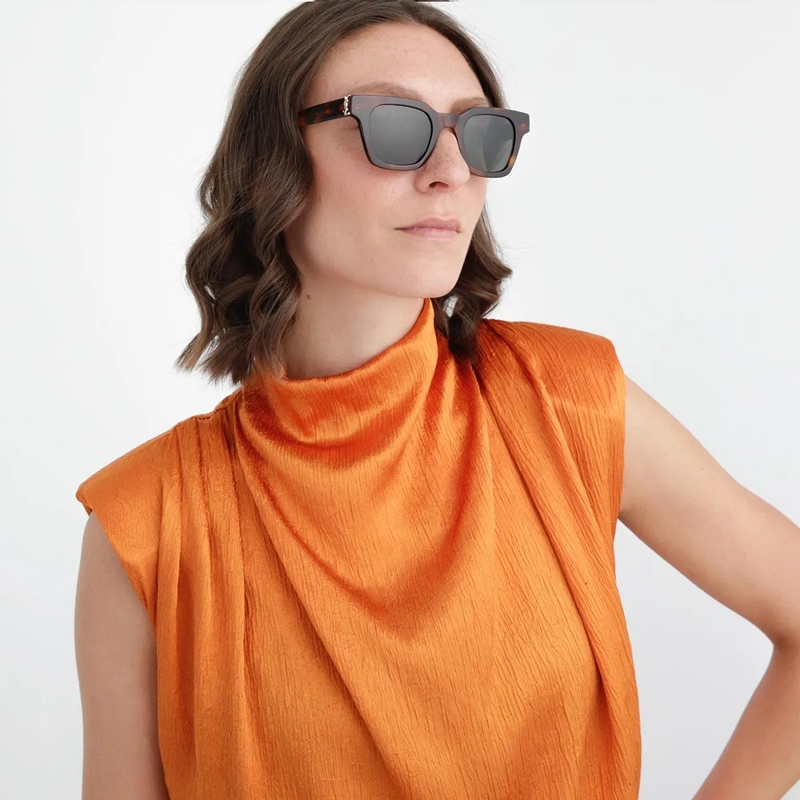 Saint Laurent Sonnenbrille SL M157 Havana-Havana-Grey(Image 2)