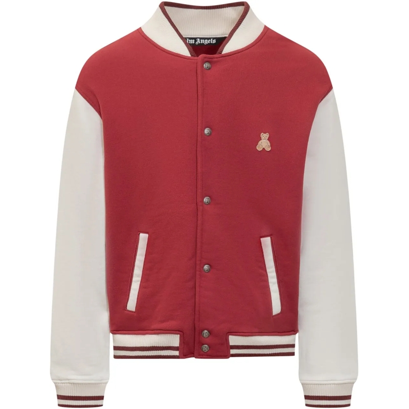 Palm Angels Blouson aviateur Giubbino Bear In Mind rot