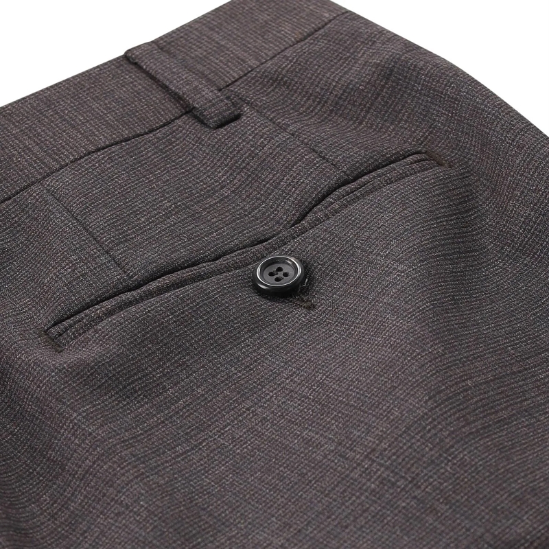 Canali Combinaison de costume Zweiteiliger Regular-Fit Anzug Kei braun(Image 7)