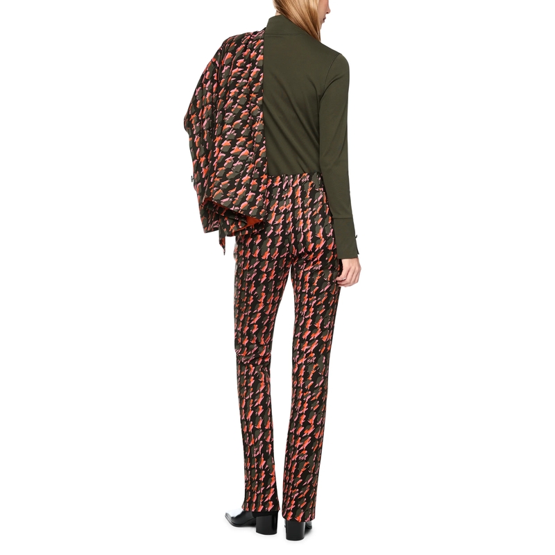 Marc Cain Stoffhose Hose FREDERICA tigerlily(Image 3)