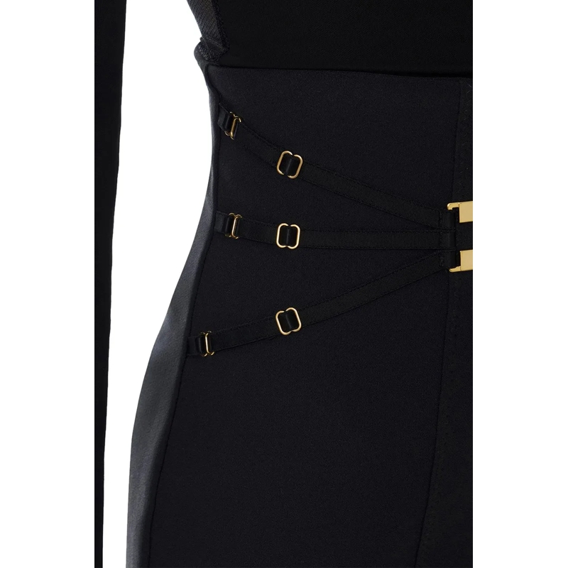 Elisabetta Franchi Midirock Skirts Black schwarz(Image 4)