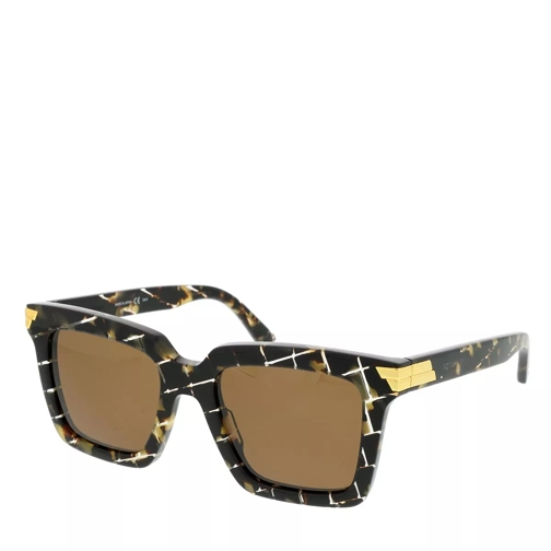 Bottega Veneta BV1005S Sunglasses Havana-Havana-Brown Sunglasses