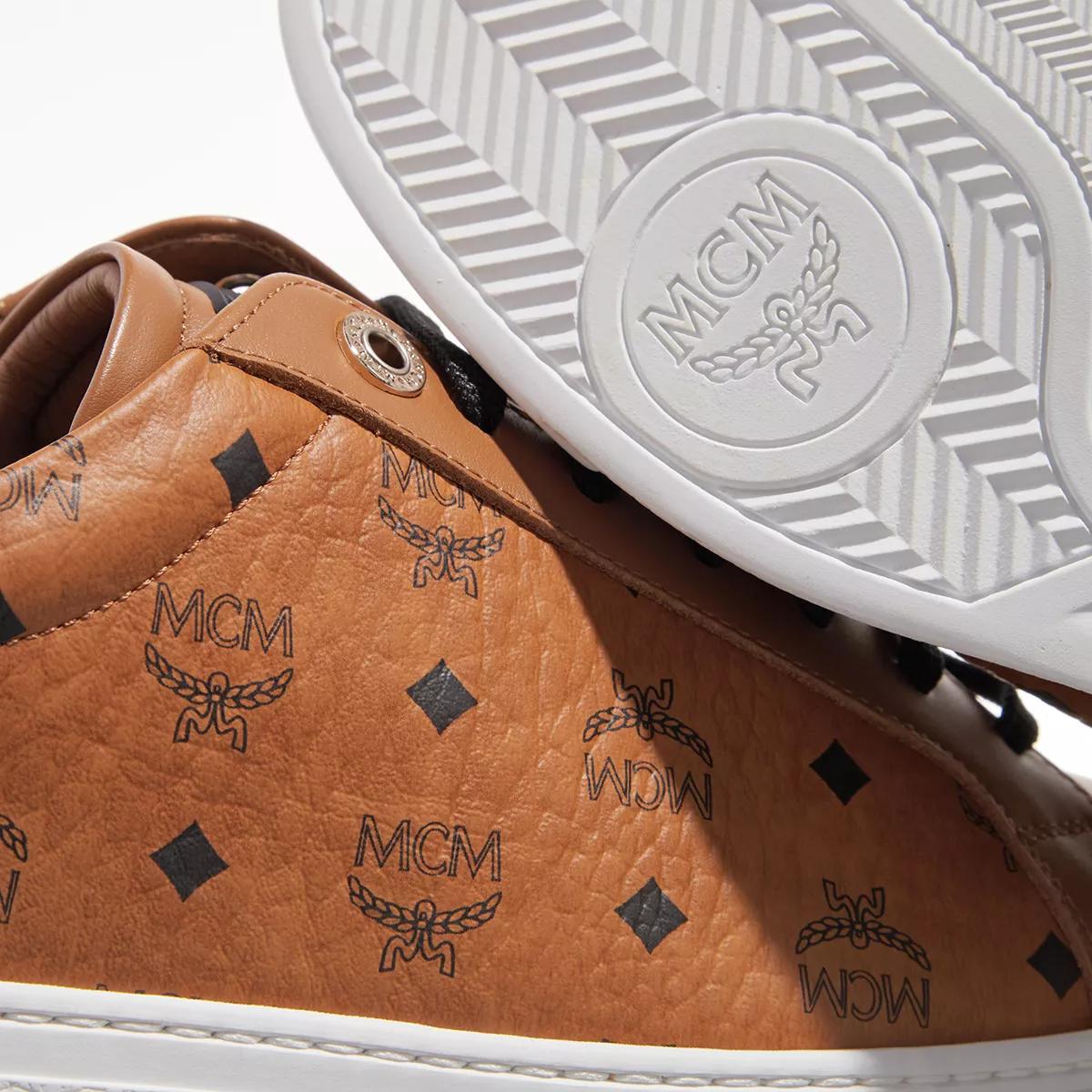 MCM Worldwide Terrain Derby Sneakers Cognac - Beachim