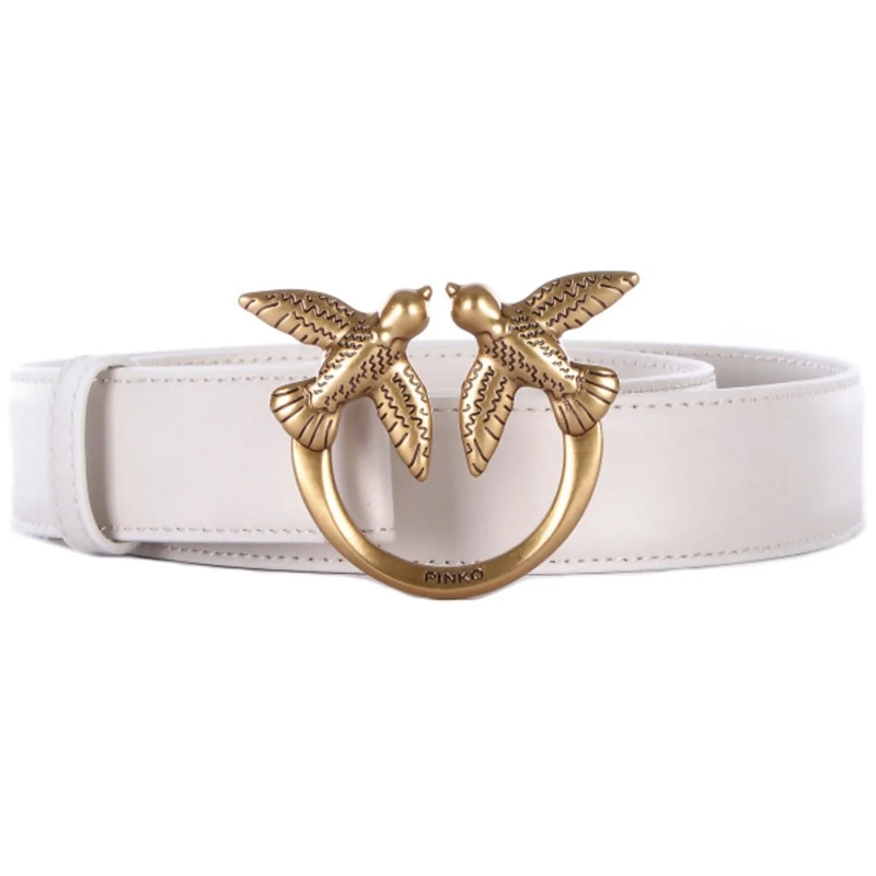 Pinko Veste de transition Belts Bianco Seta weiß