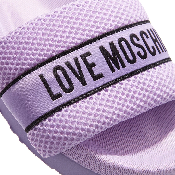 Love Moschino Love Moschino Slides Lilla Slide