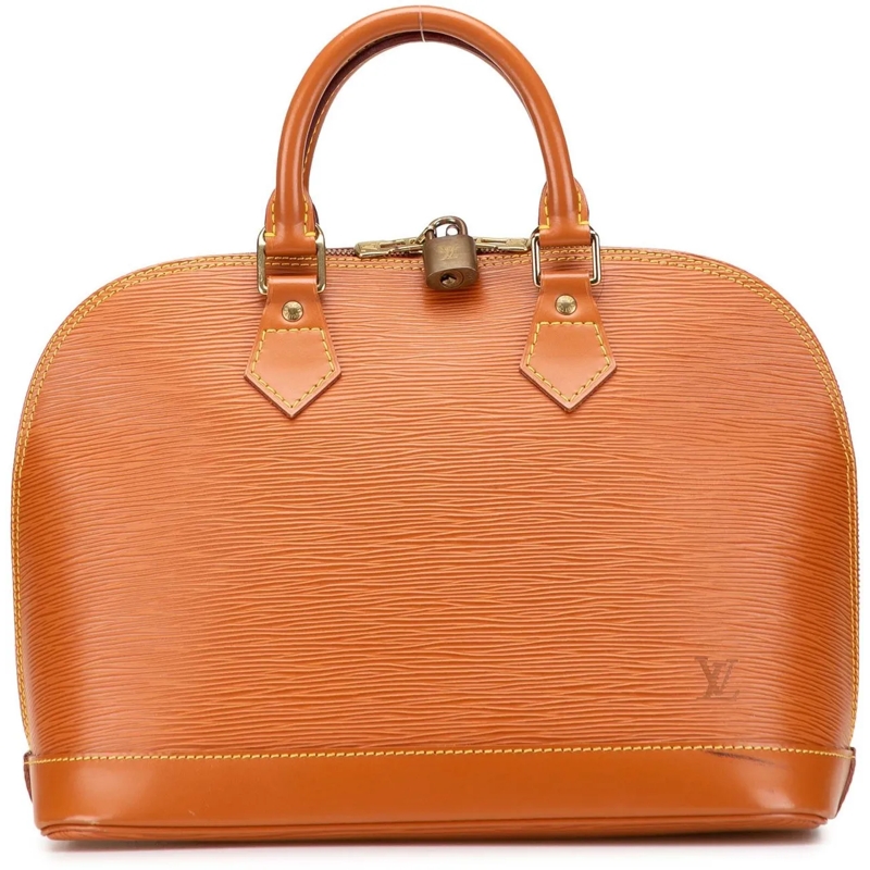 Louis Vuitton Tote Epi Alma PM braun