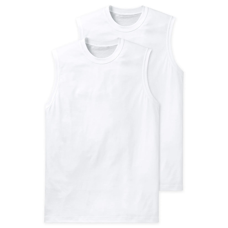 SCHIESSER  Essentials 2er Pack weiss