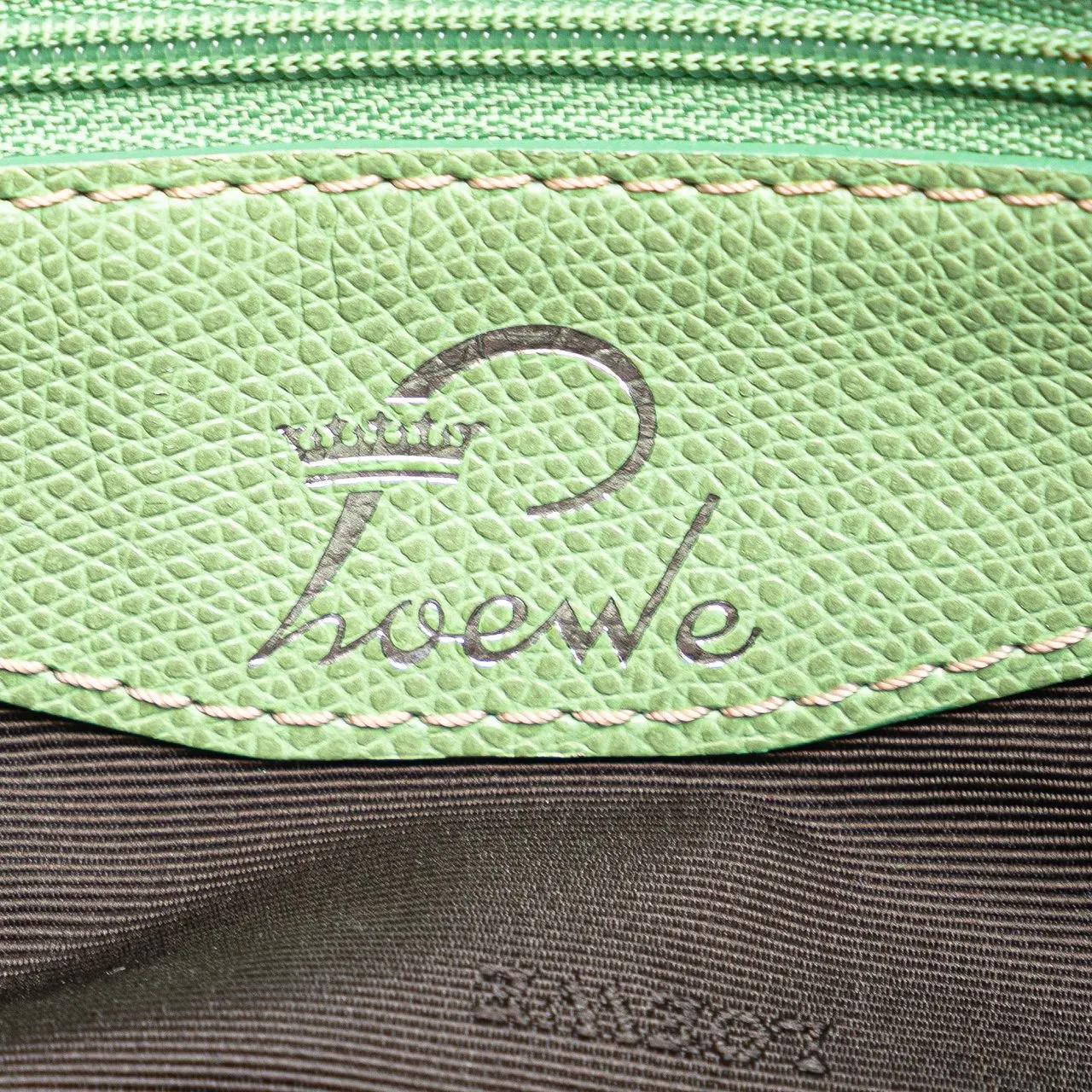 Thumbnail - Loewe Shopper - Anagram Canvas Tote - Gr. unisize - in Grün - für Damen