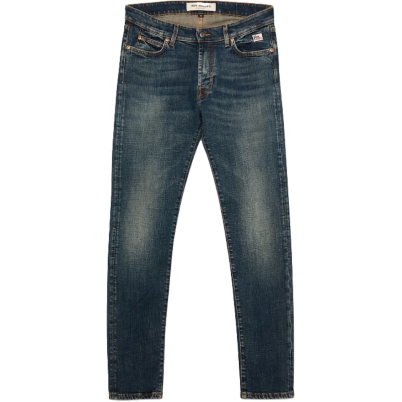 ROY ROGER'S Jeans mit geradem Bein Jeans Denim blau