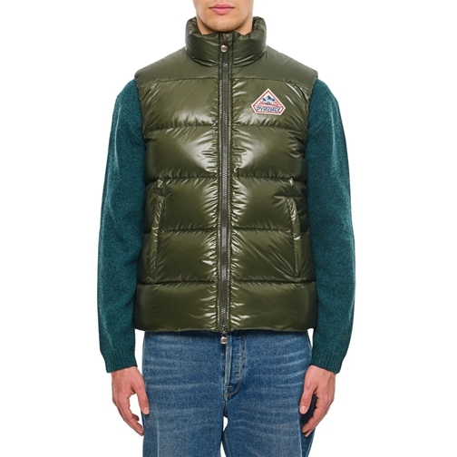 PYRENEX Daunenjacken John Shiny Vest Green