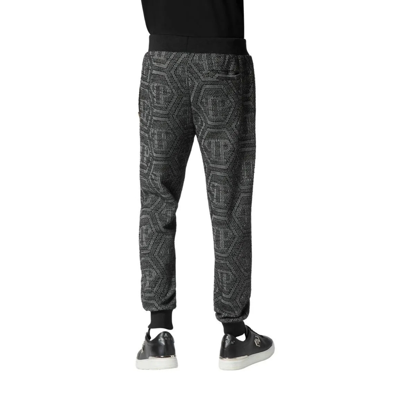 Philipp Plein Jogginghose Jogginghose Monogram schwarz