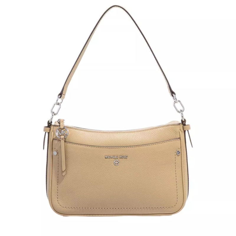 MICHAEL Michael Kors Pochette Jet Set Charm Medium Top-Zip Pochette Crossbody Camel
