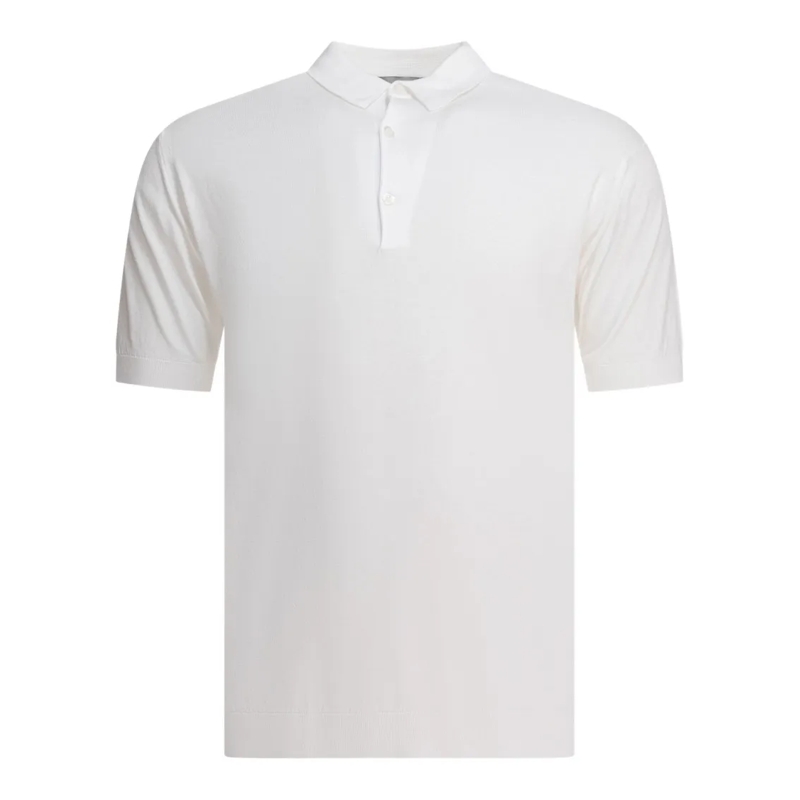 John Smedley Polo shirt "Adrian" Polo Shirt White