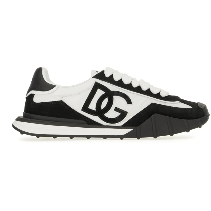 Dolce&Gabbana Low-Top-Sneaker Dolce&gabbana Two-tone suede and nylon DG Athletic mehrfarbig