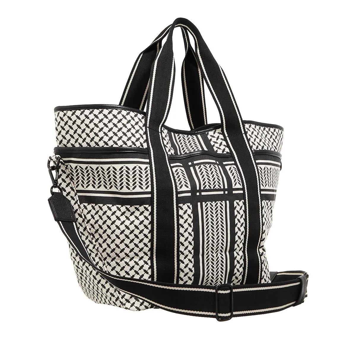 Lala Berlin Shoppers & Totes East West Tote Merge in wit