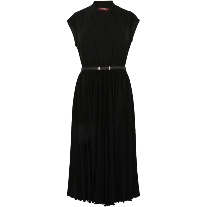 Max Mara Robe midi Albino Dress Black