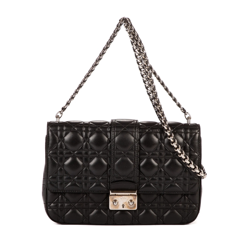 Christian Dior Crossbody Bag Miss Dior Medium schwarz