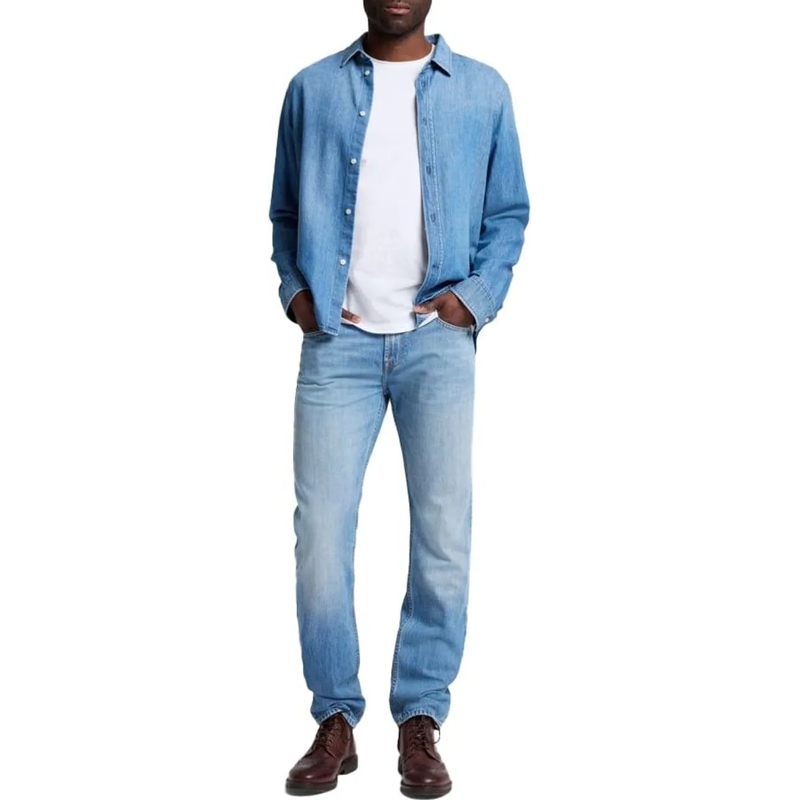 Seven for all Mankind Jeans mit geradem Bein Jeans light blue blau (Image 2)