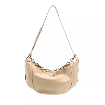 Borbonese Medium Hobo Bag Sand Hobo Bag