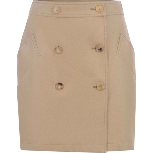 Max Mara Midi-Röcke Max Mara Micaela Skirt beige