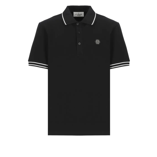 Philipp Plein Polohemd Hexagon Polo Shirt Black