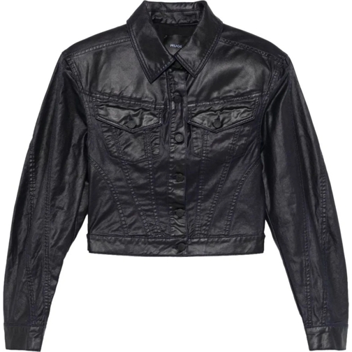 Mugler Vestes d'été Jackets Black schwarz