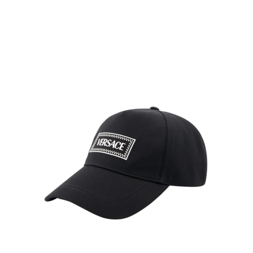 Versace Hut Baseball Cap - Cotton - Black Black