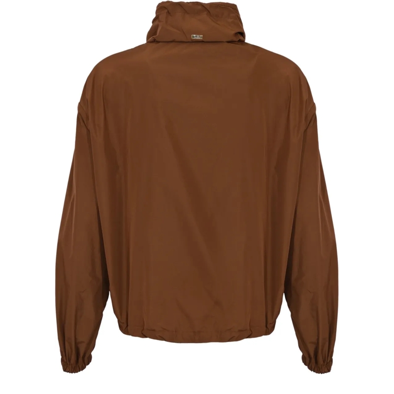 Herno Übergangsjacke Coats Leather Brown braun(Image 2)