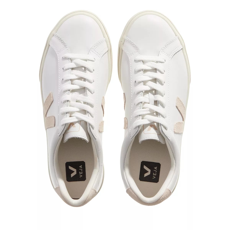 Veja Low-Top-Sneaker Esplar Logo Extra White Sable (Image 4)