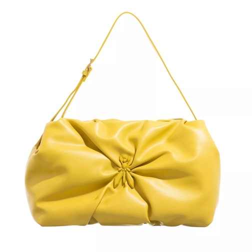 Patrizia Pepe Borsa/Bag Soft Leather Ochra Yellow Pochette