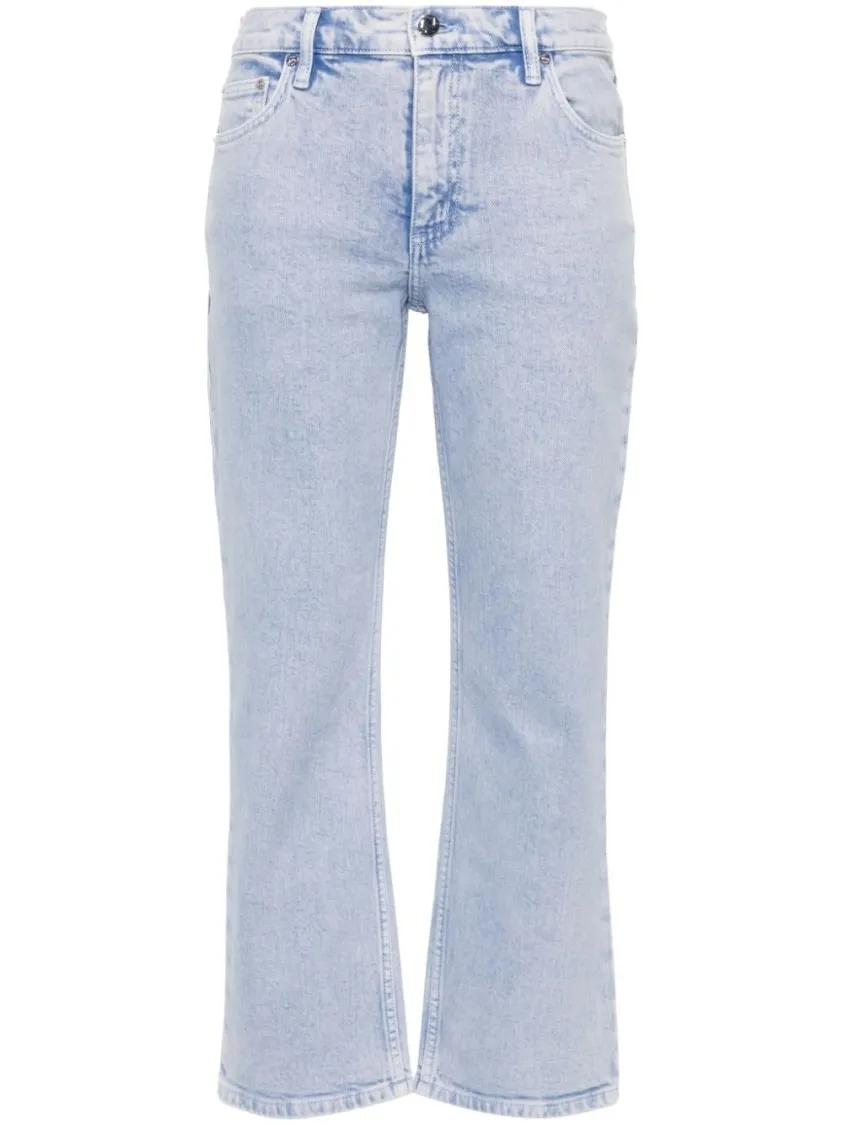 Tory Burch - Cropped Jeans - Größe 28 - blau