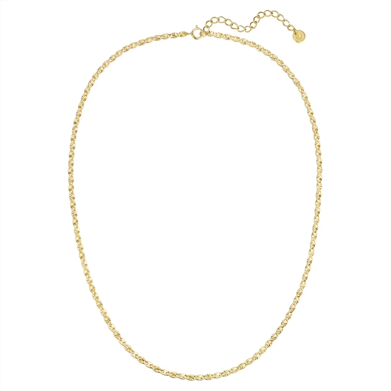 Glanzstücke München Mittellange Halskette Sterling Silber Halskette gold(Image 2)