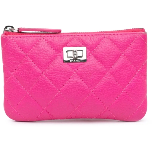 Chanel Coffret à cosmétiques Small Goatskin Quilted Reissue Cosmetic Pouch rose (Image 2)