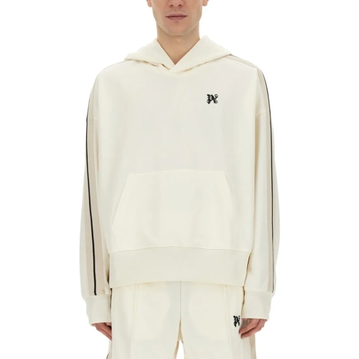 Palm Angels  Monogram Sweatshirt White