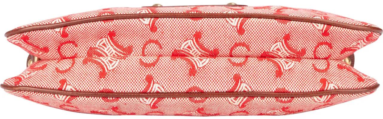 Thumbnail - Celine Crossbody Bags - Celine Maccadam Monogram Handbag - Gr. unisize - in Rot - für Damen