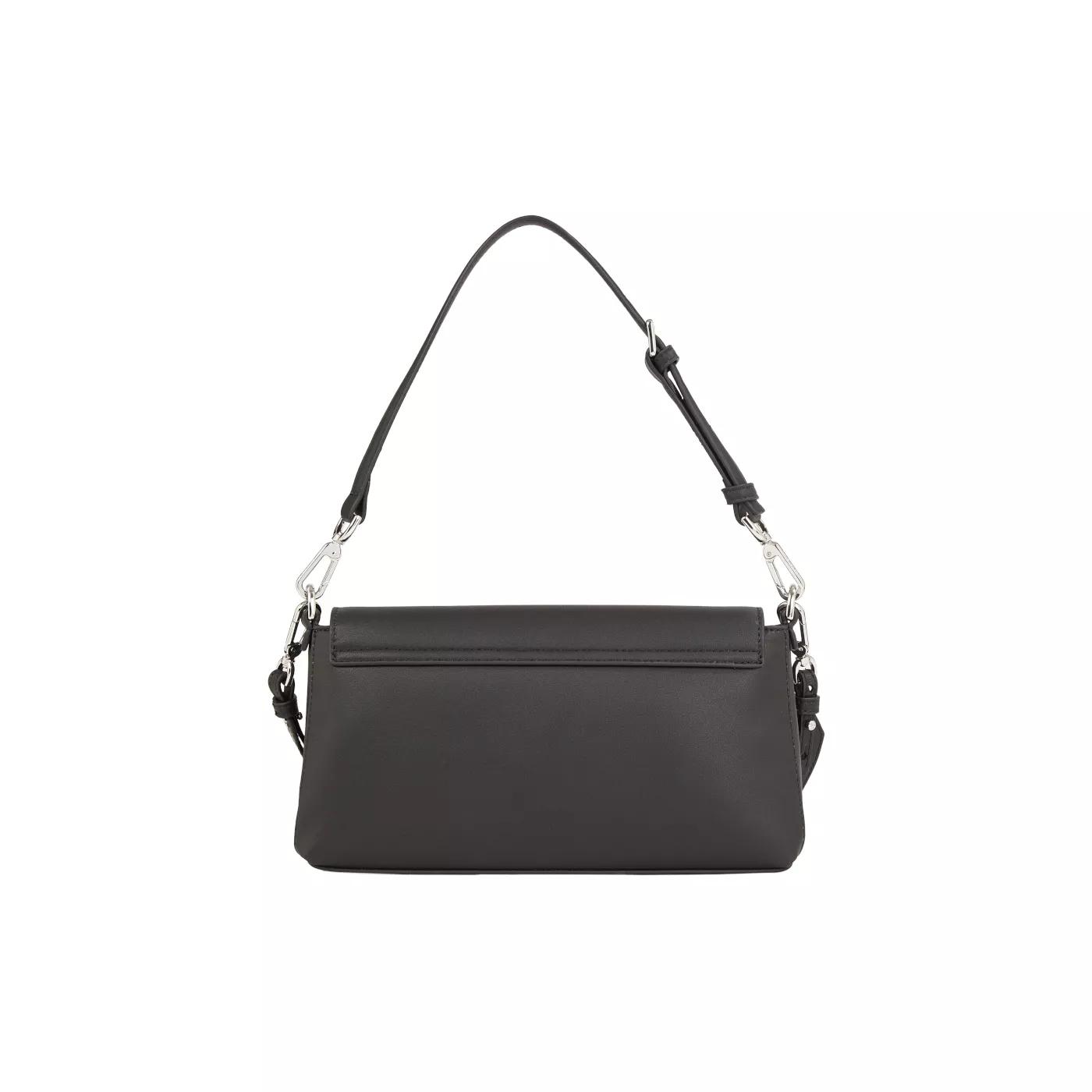 Calvin Klein Zwarte dameshandtas met verstelbare schouderband Black Dames
