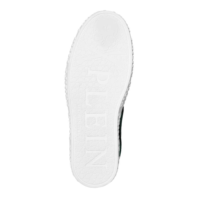 Philipp Plein Low-Top-Sneaker Hightop-Sneaker Notorious Mit Schmucksteinen grün(Image 4)